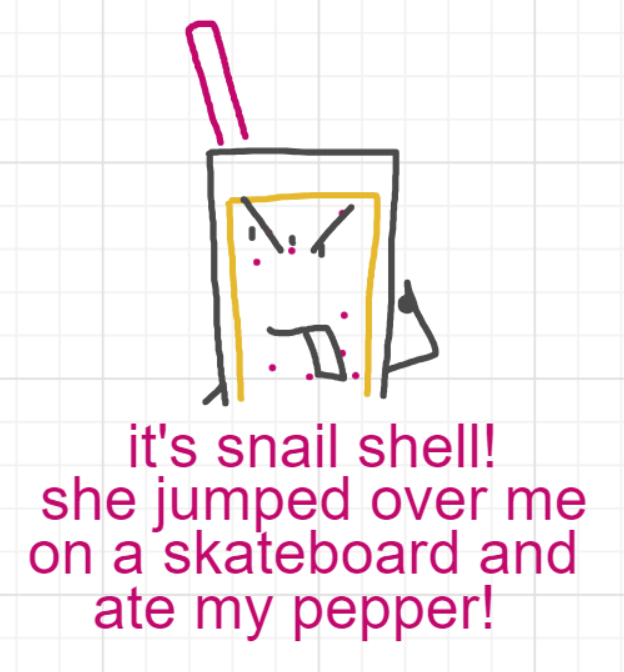 A panel from Running Duos, episode four of the Board Boards object show by Furretwalk/WalkingFurret.